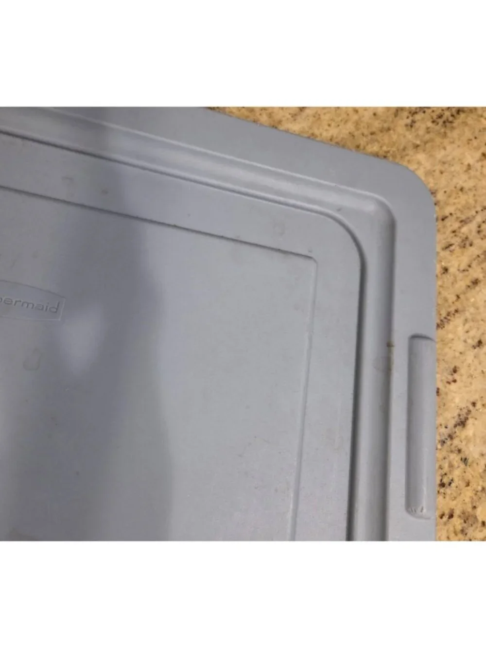 Vintage Rubbermaid STORAGE BOX LID ONLY 0136 (Match 0135) BLUE Lid 16 x 11.